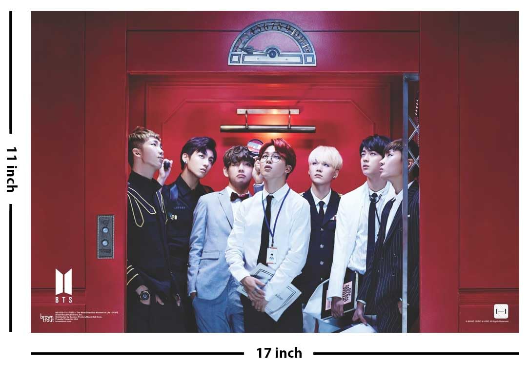 Amazon.com: Scorpio Posters BTS - The Most Beautiful Moment in